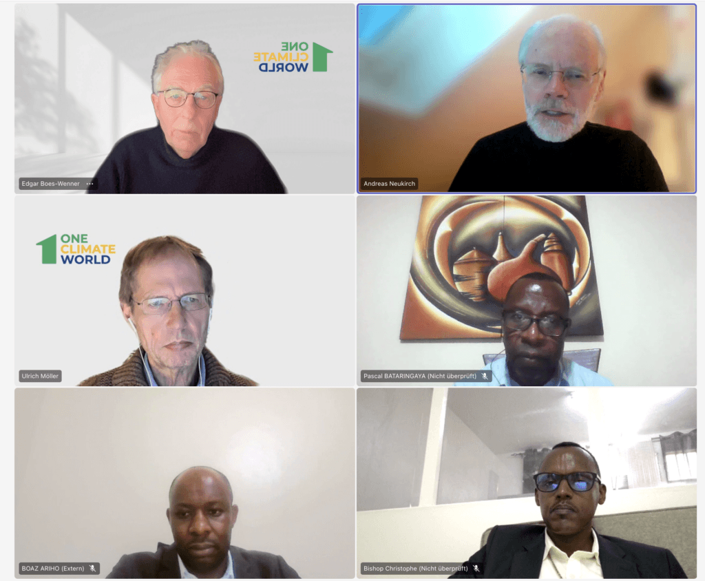 Meeting of One Climate World and Rwandan Churches